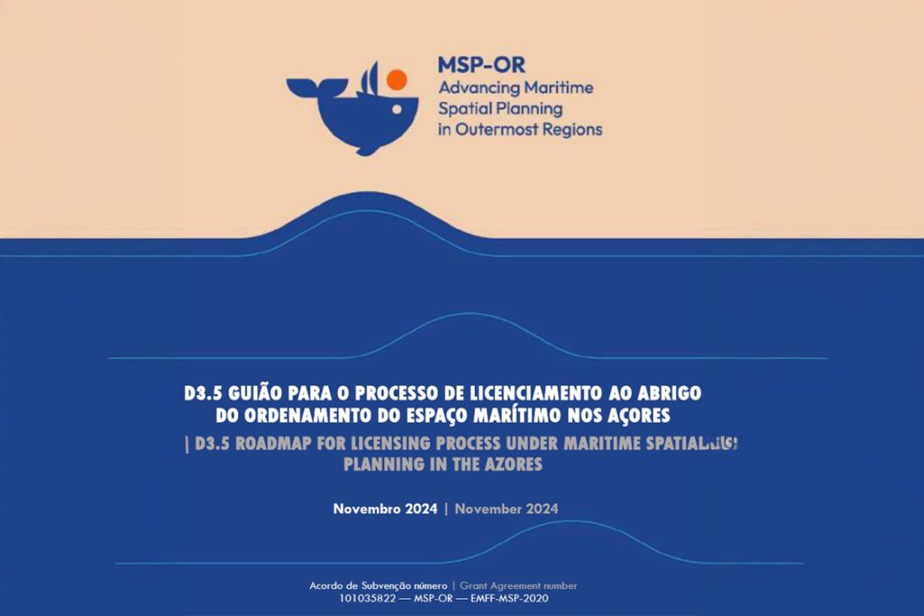 Roadmap for licensing process under maritime spatial planning in the Azores (2024)