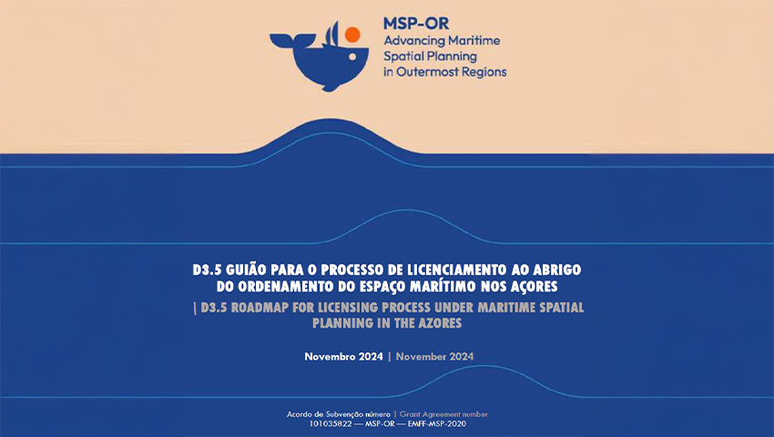 Roadmap for marine uses and activities licensing in the Azores, Portugal